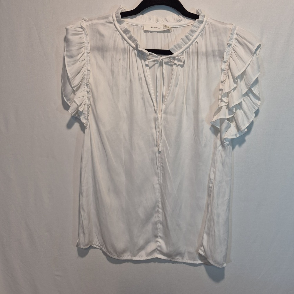 Mustard Seed Womens Sz Sm Top Minimalist Boho Chic Coquette Coastal Grandma
